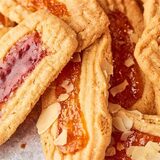 Vanillekoekjes abrikoos 125g                                                                        